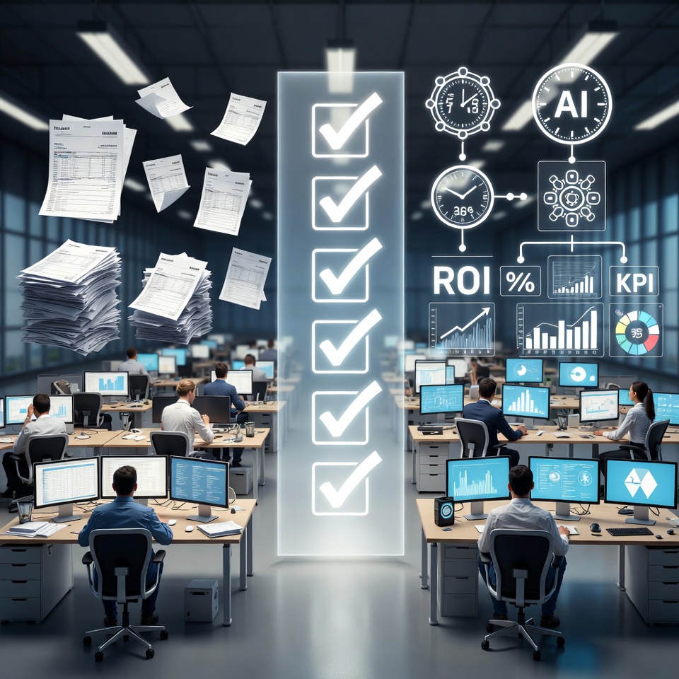 Automatyzacja procesów biznesowych: decyzja, ROI i przepływ pracy (workflow) w firmie