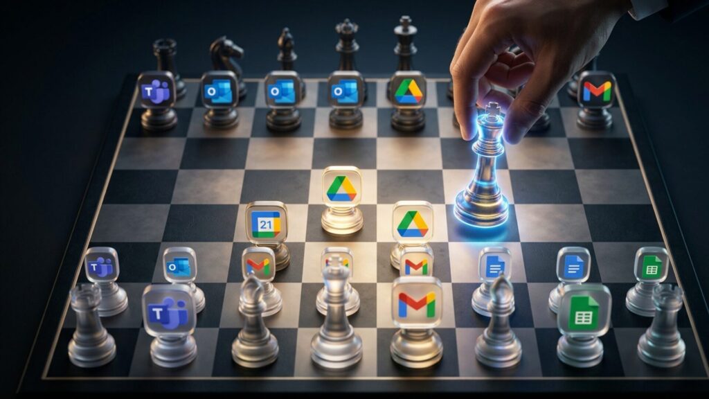 Strategiczne zarządzanie procesami w firmie w Microsoft 365 i Google Workspace – automatyzacja pracy i integracja narzędzi