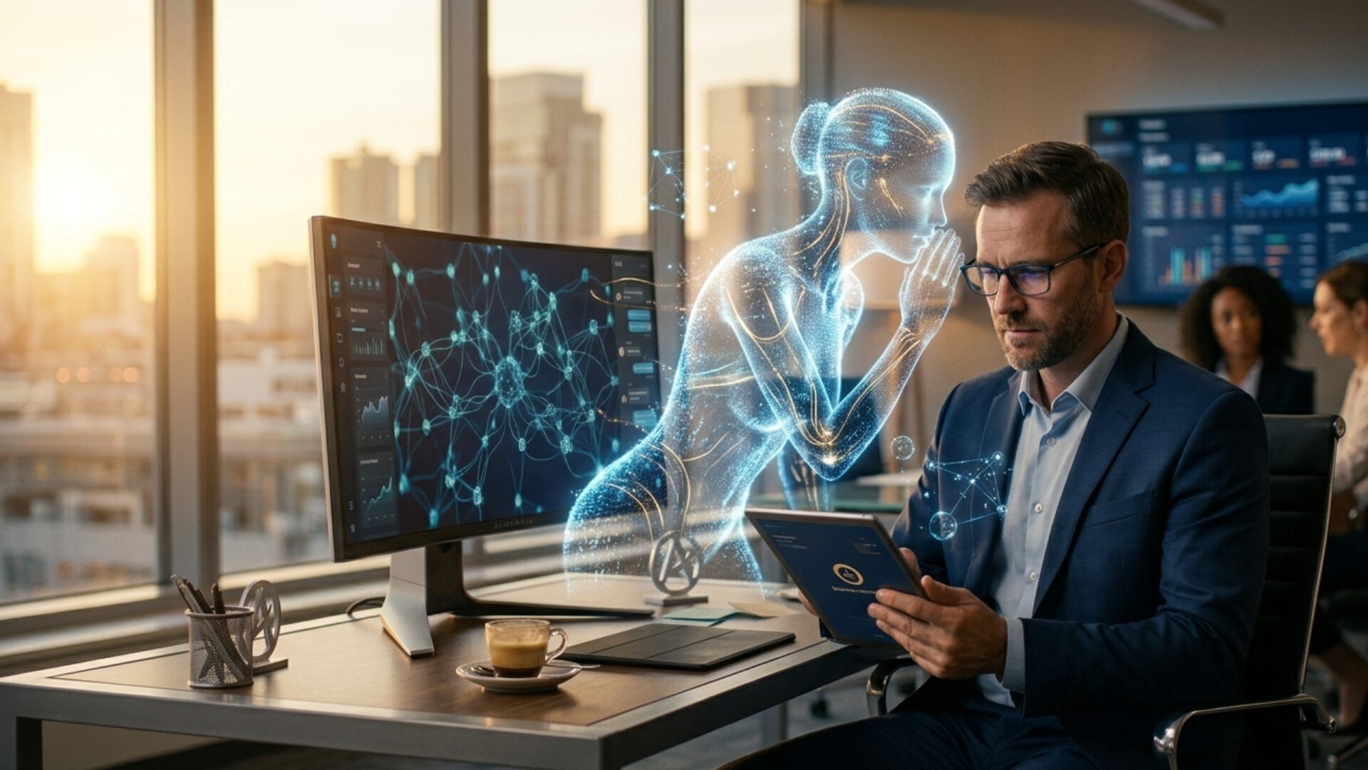Dedykowany model AI dla firmy wspierający decyzje, analizę danych i automatyzację procesów biznesowych